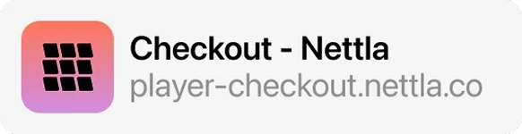Checkout with Nettla