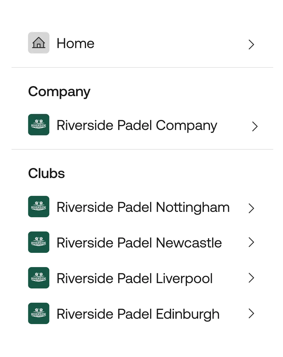 Multi-club management