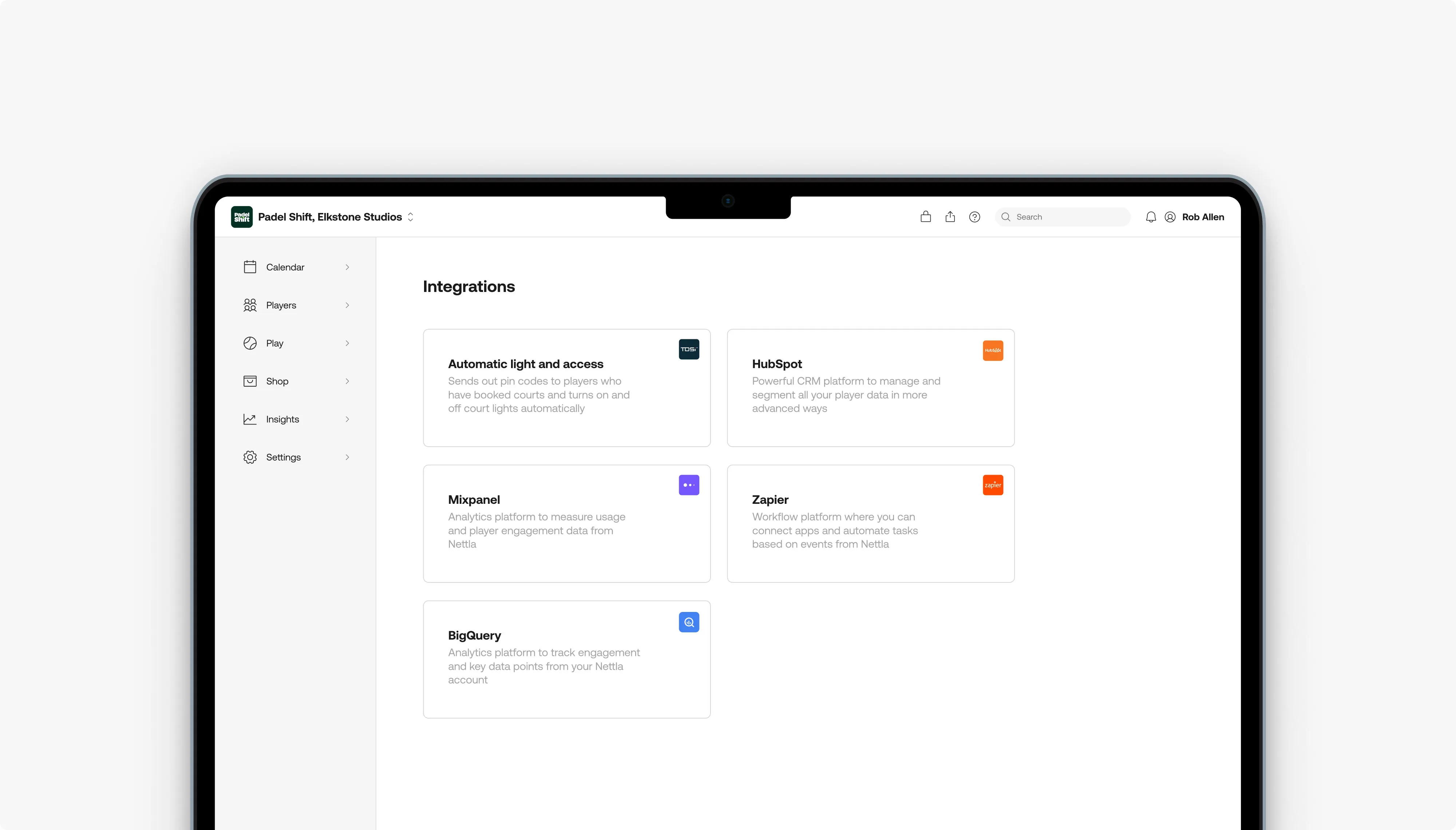 Connect Nettla with Google BigQuery